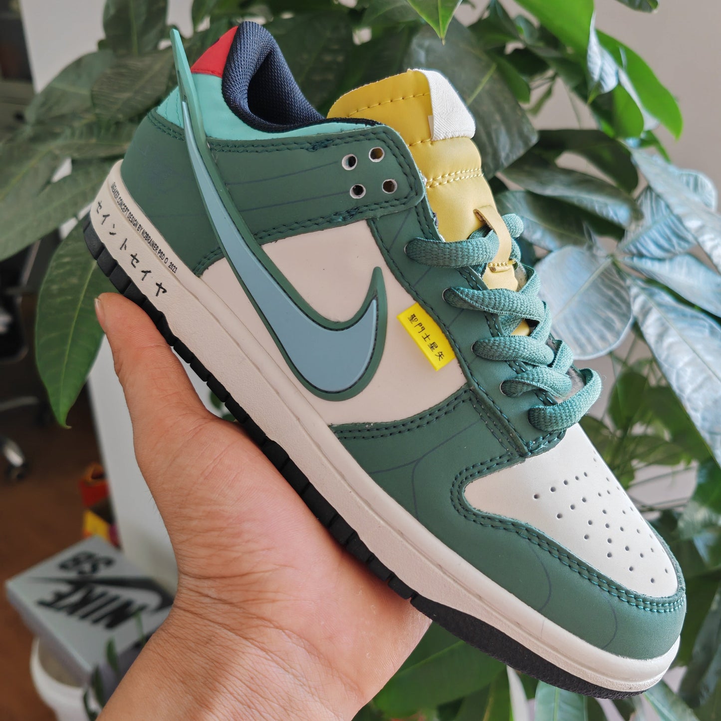 NIKE DUNK LOW GREEN VERT