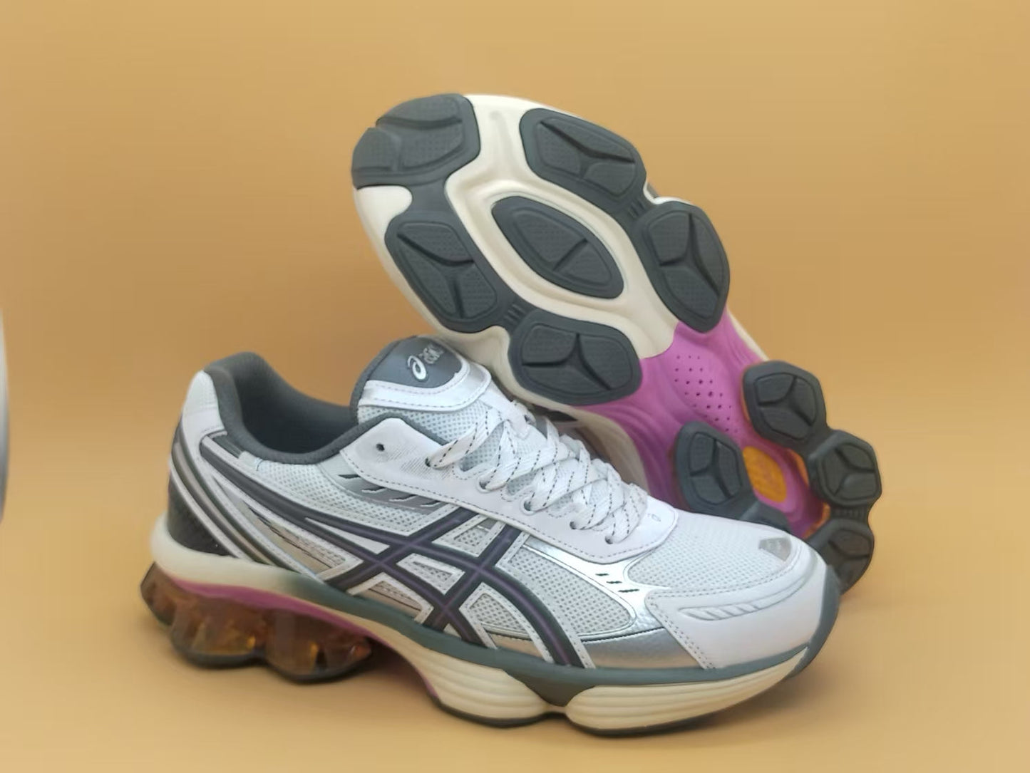 ASICS GEL QUANTUM KINETIC BLANC VERT