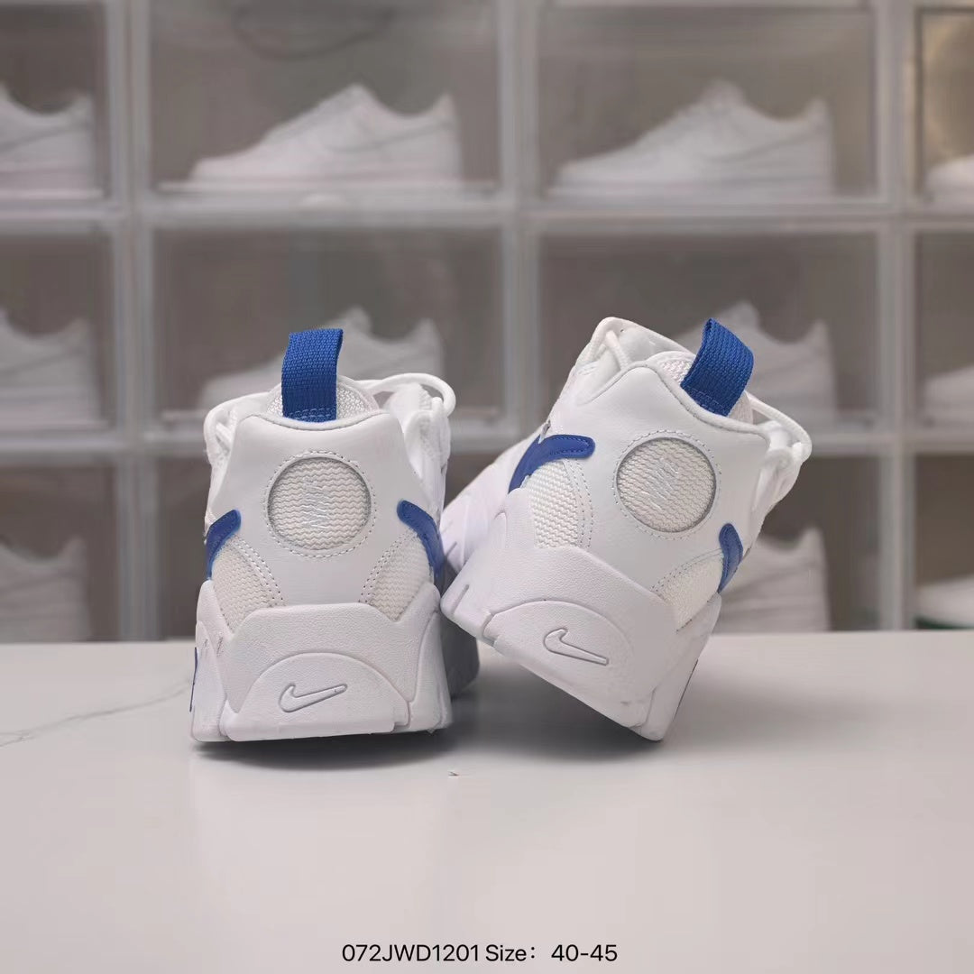 NIKE AIR BARRAGE LOW WHITE BLUE