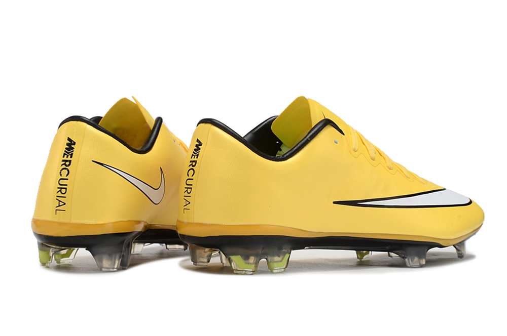 Nike Mercurial Vapor FG Crampon Basket de football Jaune