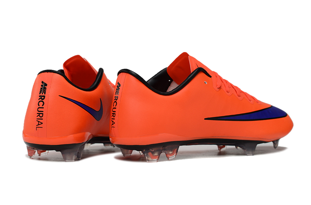 Nike Mercurial Vapor FG Crampon Basket de football orange