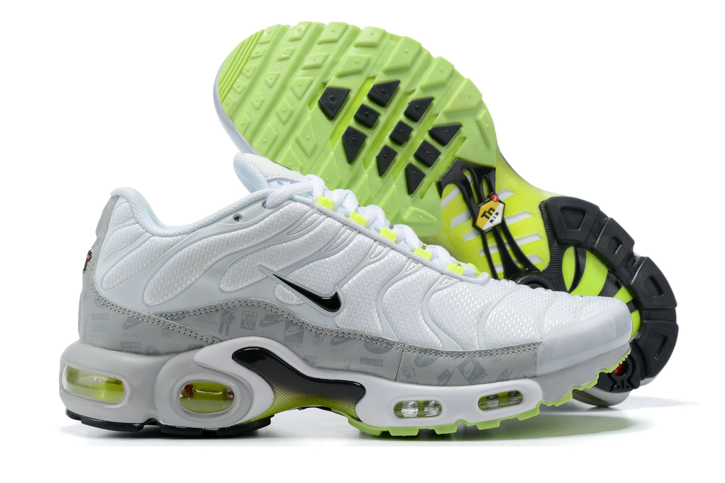 Nike Air Max Plus TN - Blanc & Gris - La Sneaker légendaire