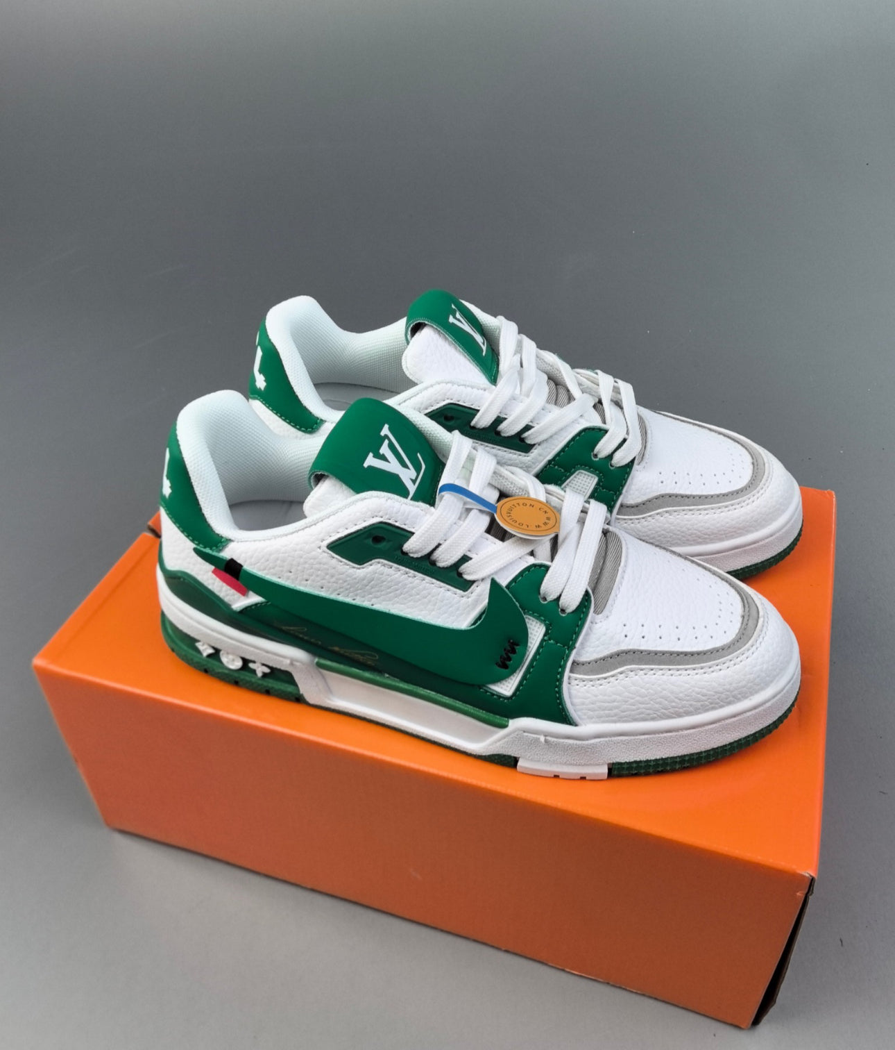 SNEAKERS LOUIS VUITTON SKATE LV WHITE GREEN