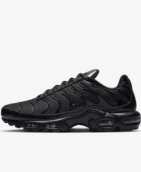 NIKE AIR MAX PLUS TN BLACK NOIR
