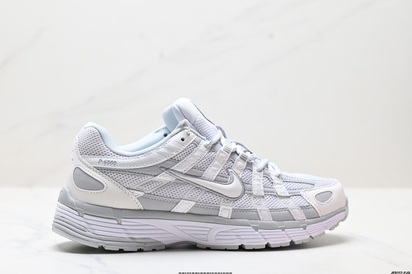 NIKE SNEAKERS P6000 BLANC & GRIS