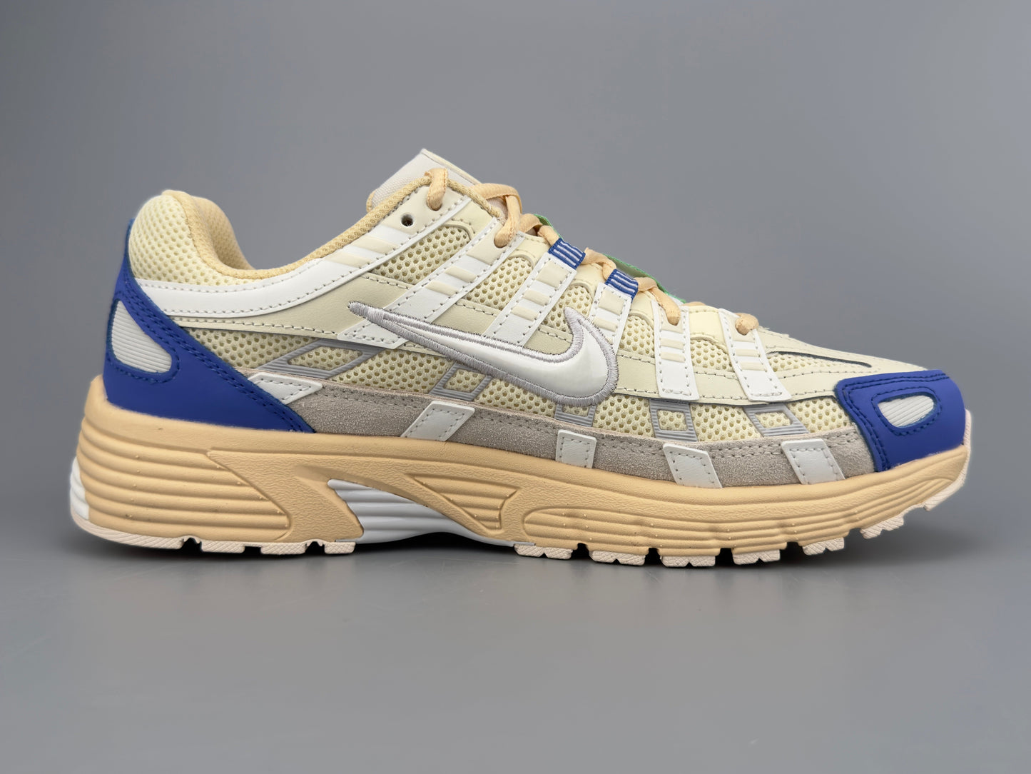 NIKE SNEAKERS P6000 BEIGE & BLEU