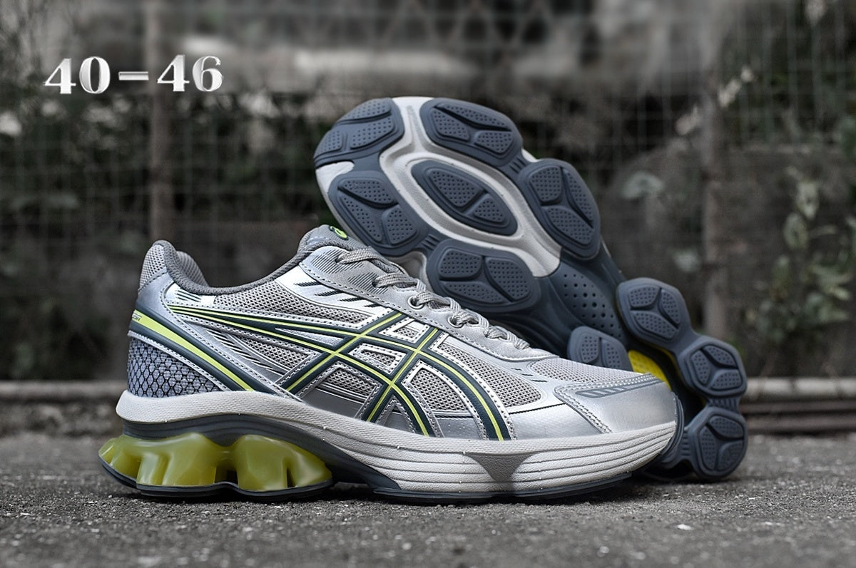 ASICS GEL QUANTUM KINETIC GRIS & FLUO