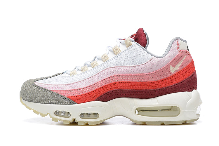 NIKE AIR MAX 95 ESSENTIAL BLANCHE ROUGE