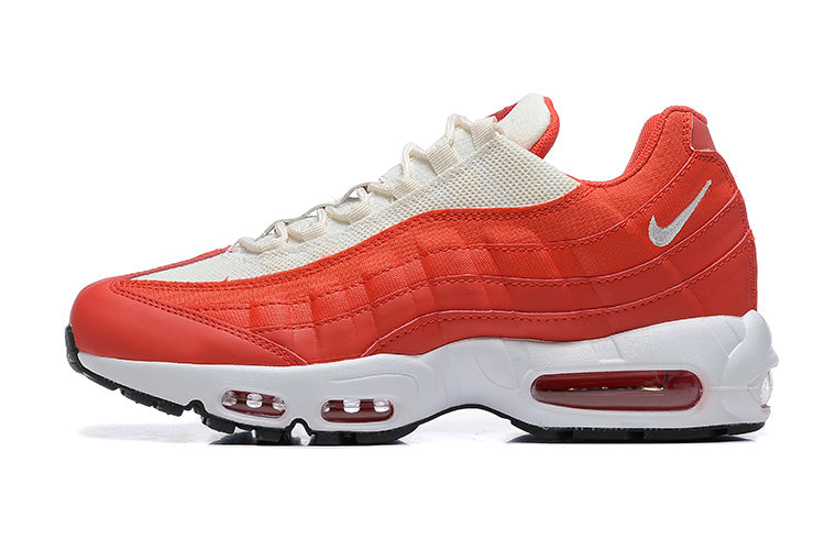 NIKE AIR MAX 95 ESSENTIAL BLANCHE ROUGE