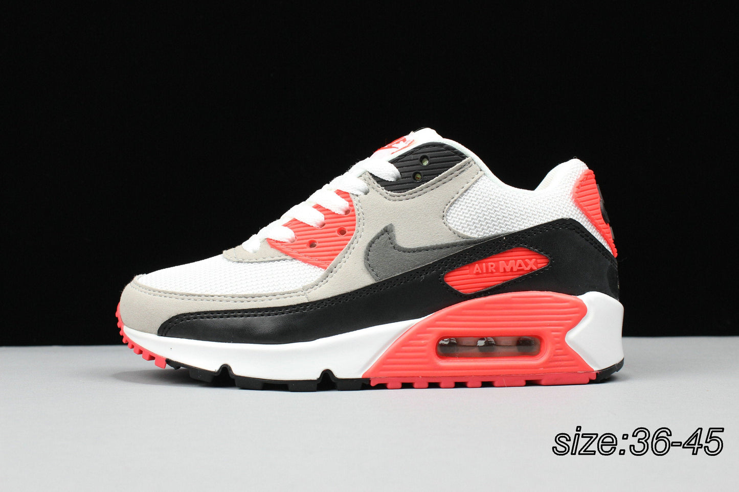 NIKE AIR MAX 90 NOIR ROUGE