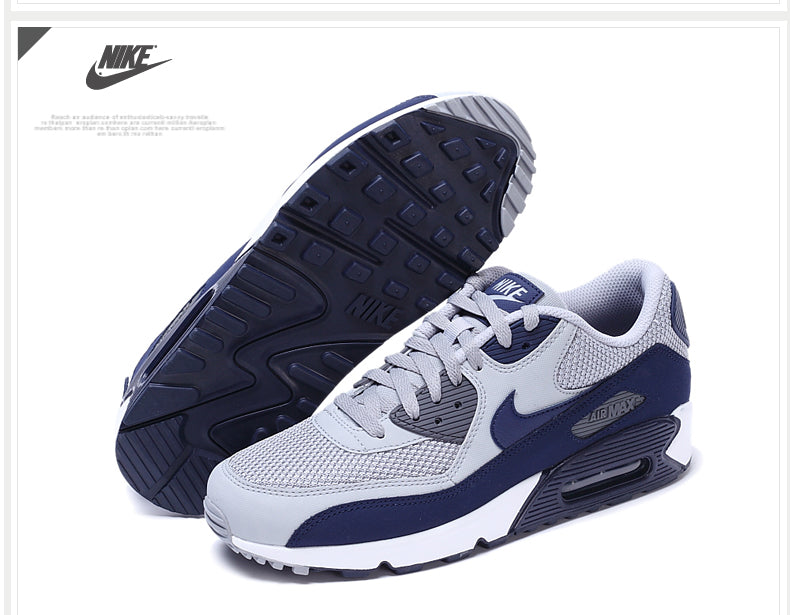 NIKE AIR MAX 90 BLANC BLEU