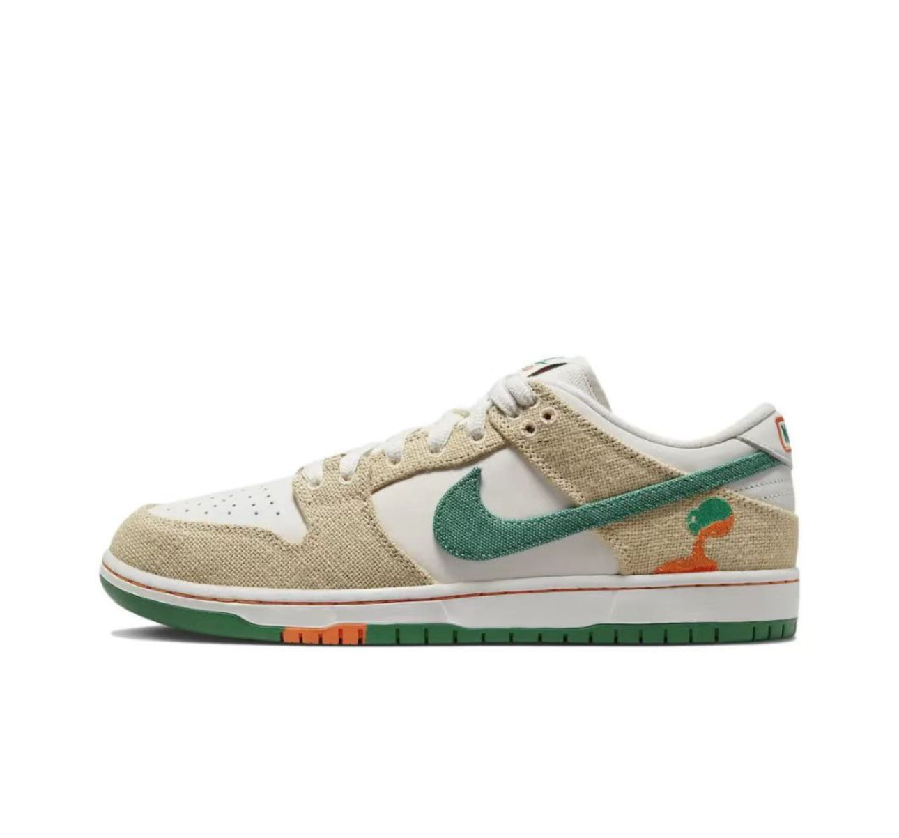 NIKE DUNK LOW BEIGE VERT