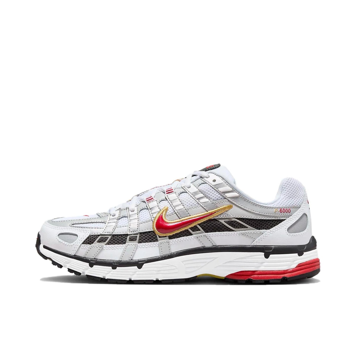 NIKE SNEAKERS P6000 BLANCHE ROUGE