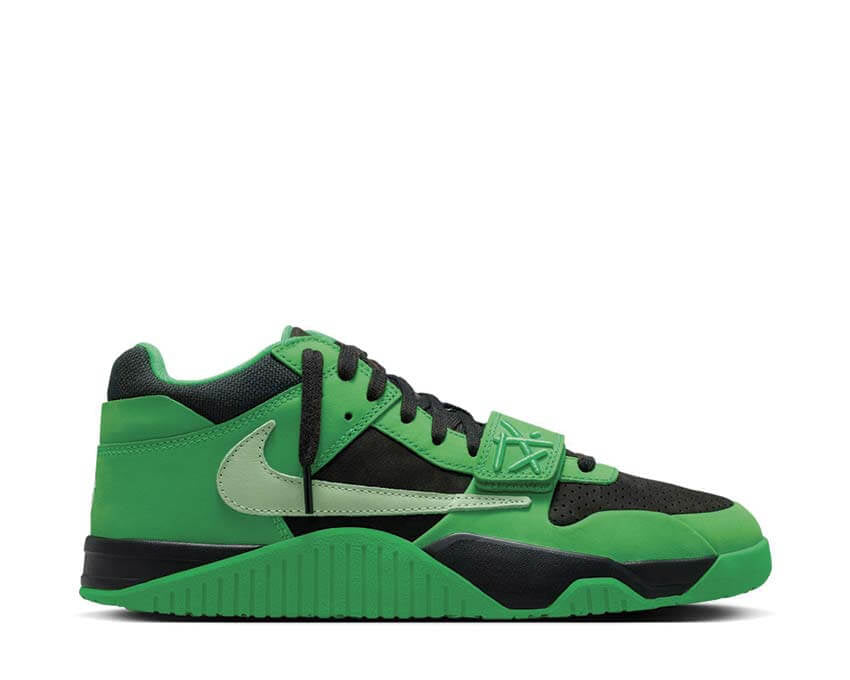 JORDAN CJ1 T-REXX X TRAVIS SCOTT "GREEN SPARK