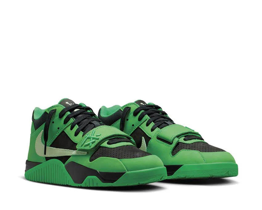 JORDAN CJ1 T-REXX X TRAVIS SCOTT "GREEN SPARK