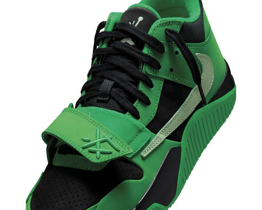 JORDAN CJ1 T-REXX X TRAVIS SCOTT "GREEN SPARK