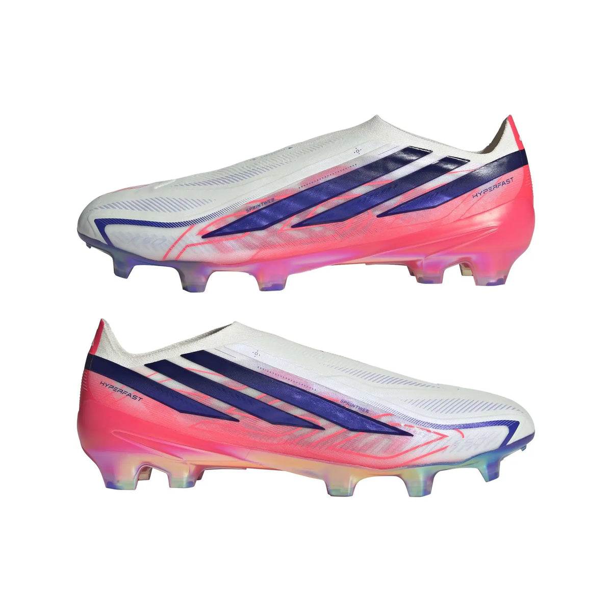 CHAUSSURE DE FOOTBALL SANS LACETS F50 HYPERFAST ELITE TERRAIN SOUPLE SP50