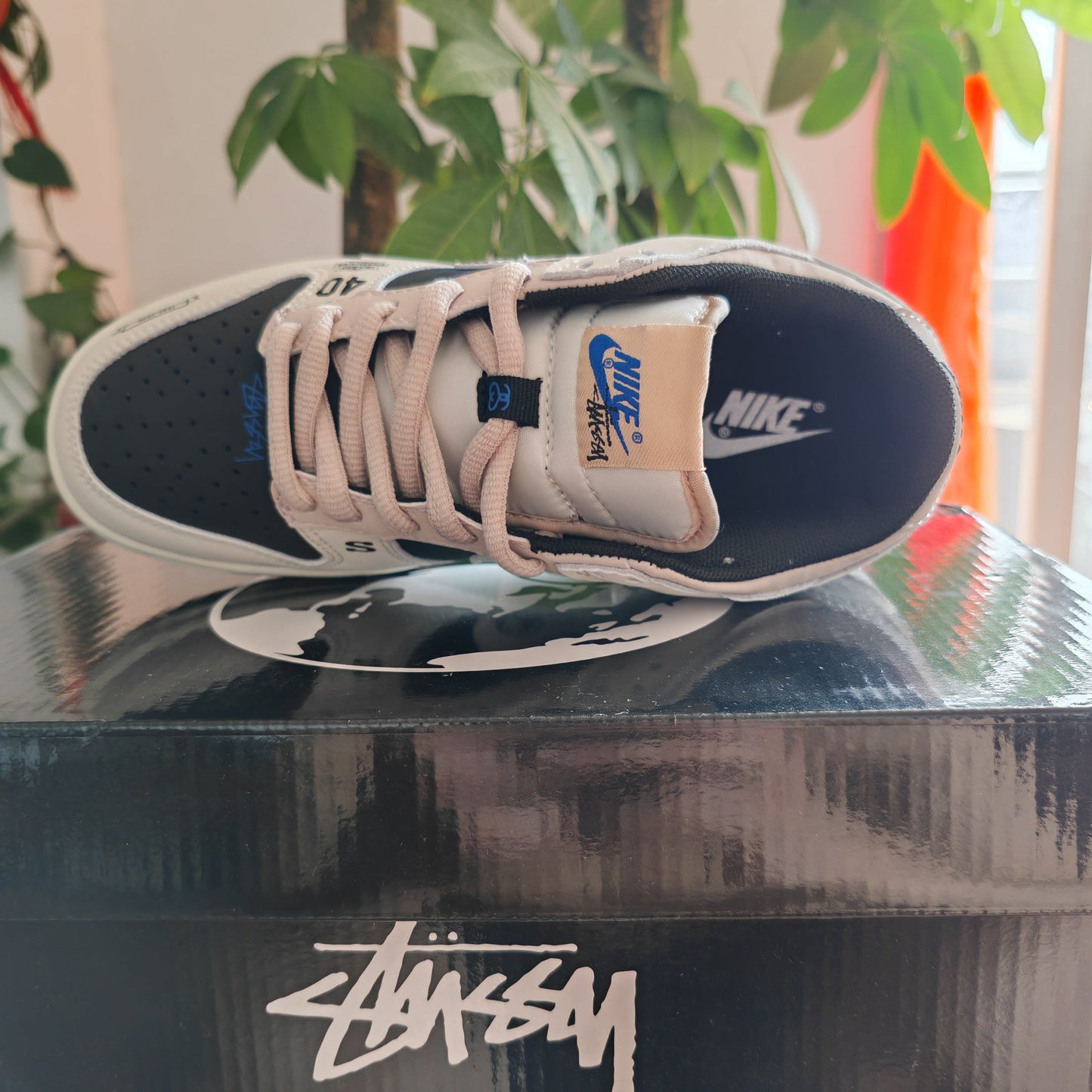 NIKE DUNK LOW STUSSY GREEN VERT