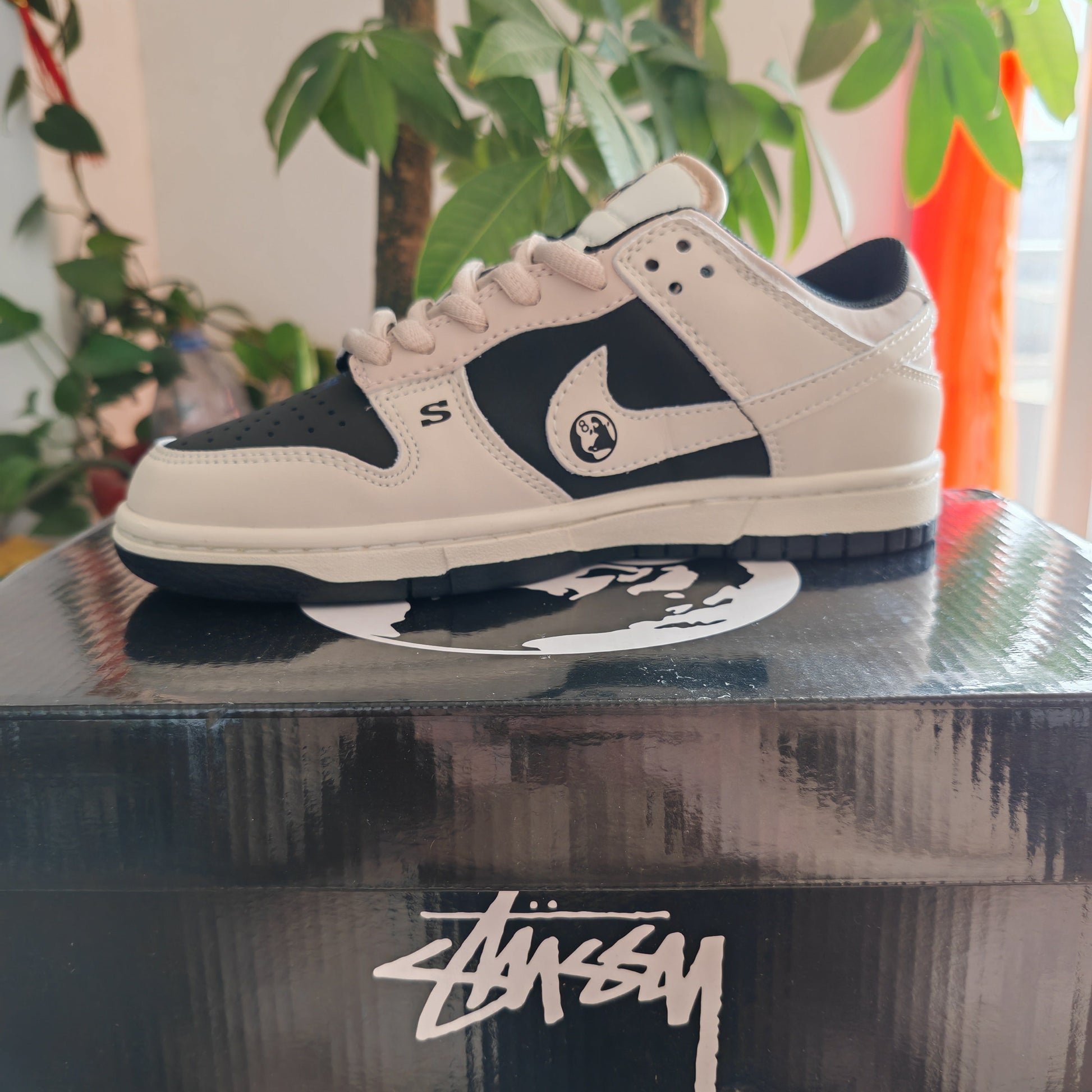 NIKE DUNK LOW STUSSY GREEN VERT