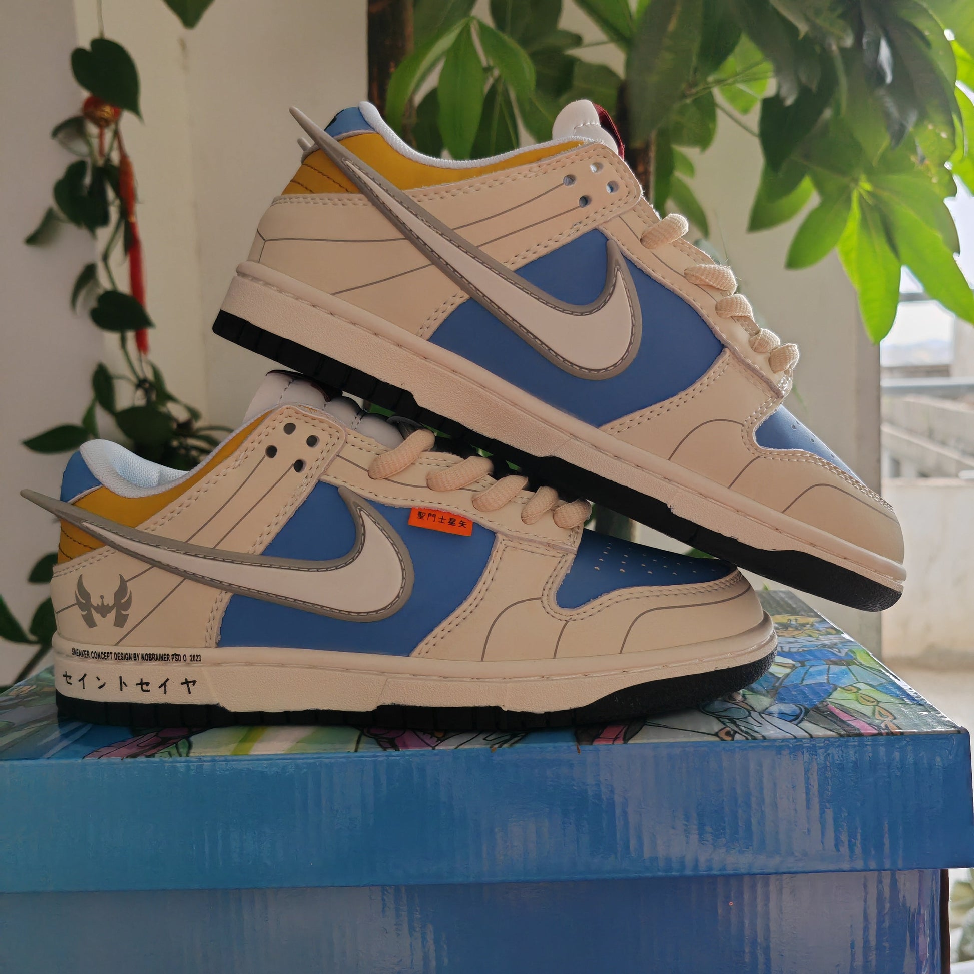 NIKE DUNK LOW BLUE BLEU