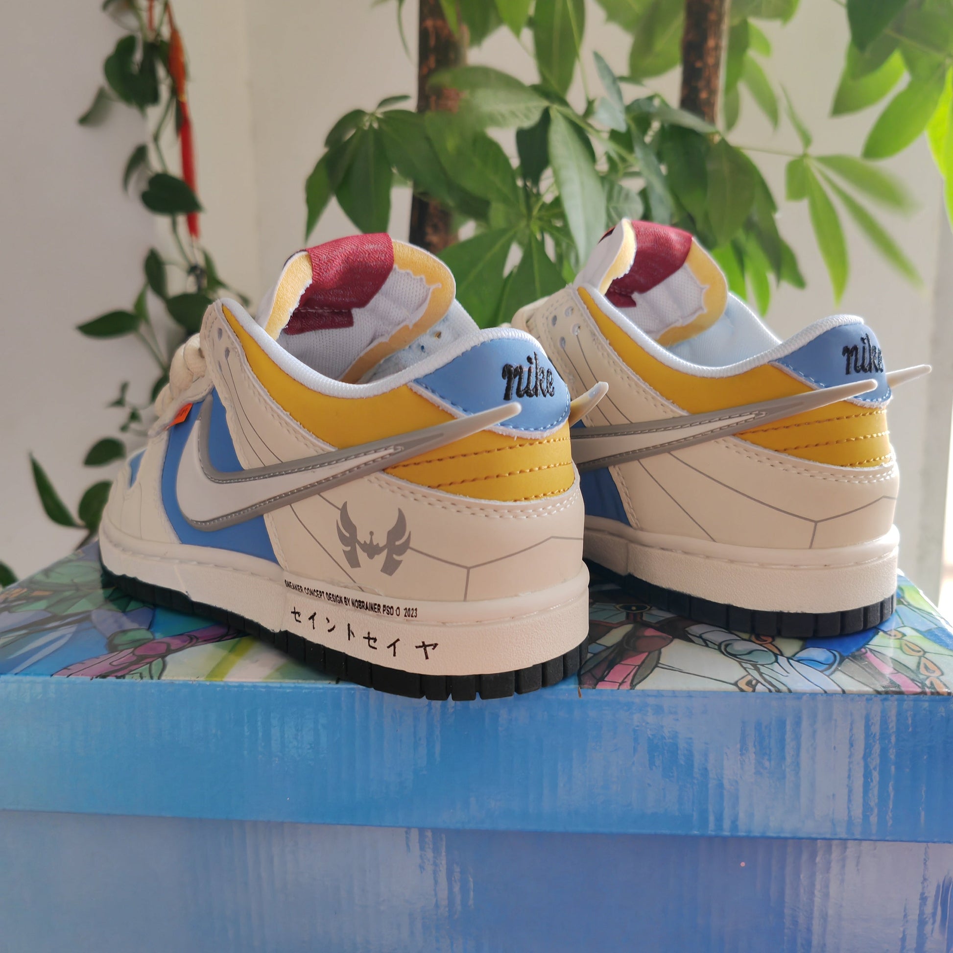 NIKE DUNK LOW BLUE BLEU