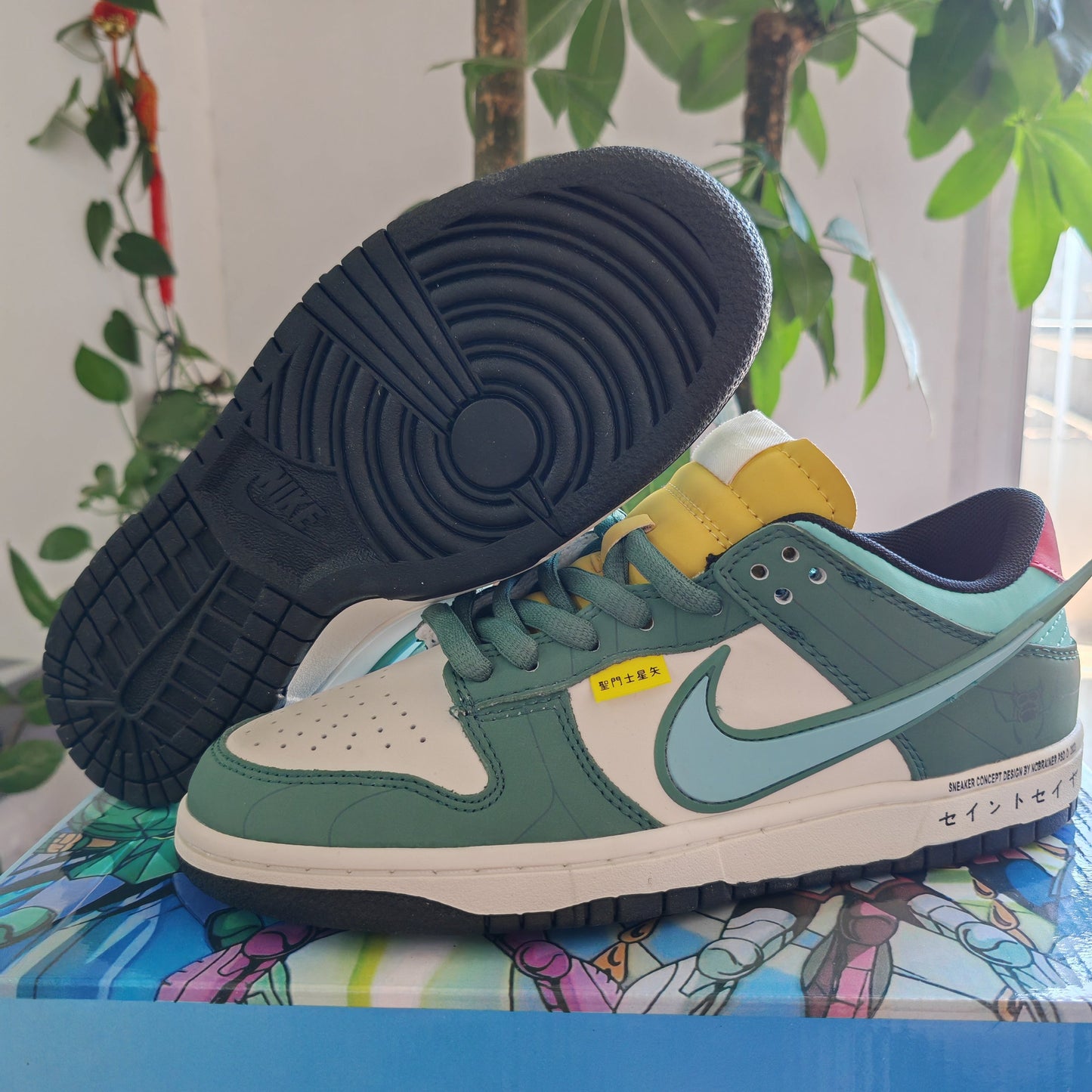 NIKE DUNK LOW GREEN VERT