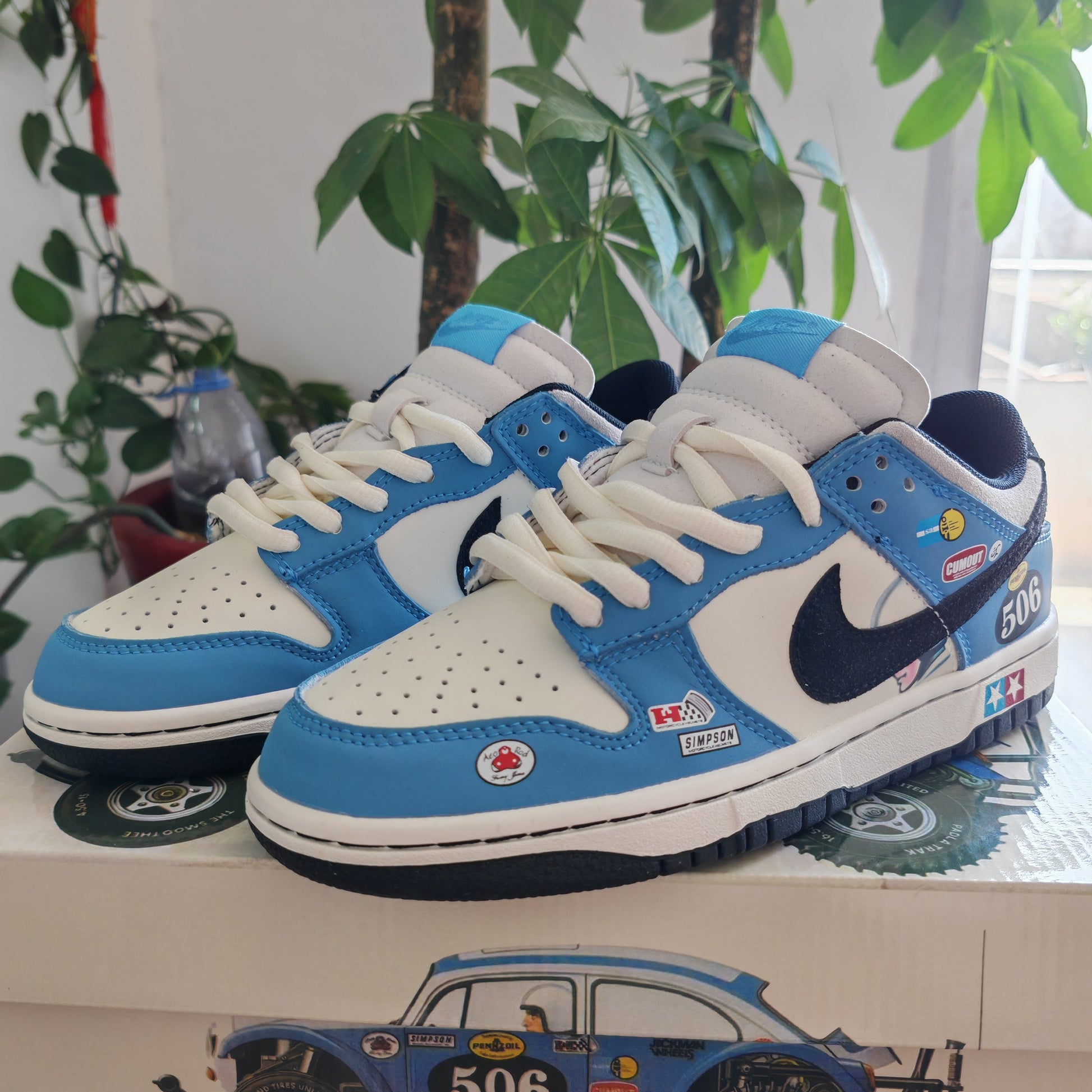 NIKE DUNK LOW SAND SCORCHER BLUE BLEU