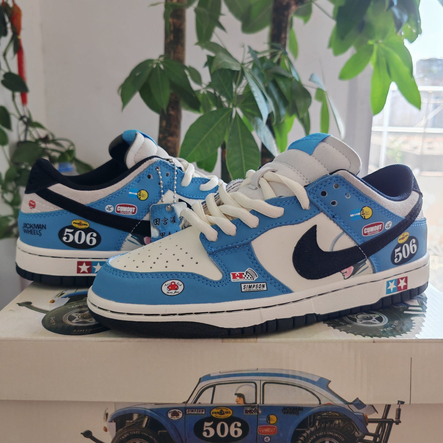 NIKE DUNK LOW SAND SCORCHER BLUE BLEU