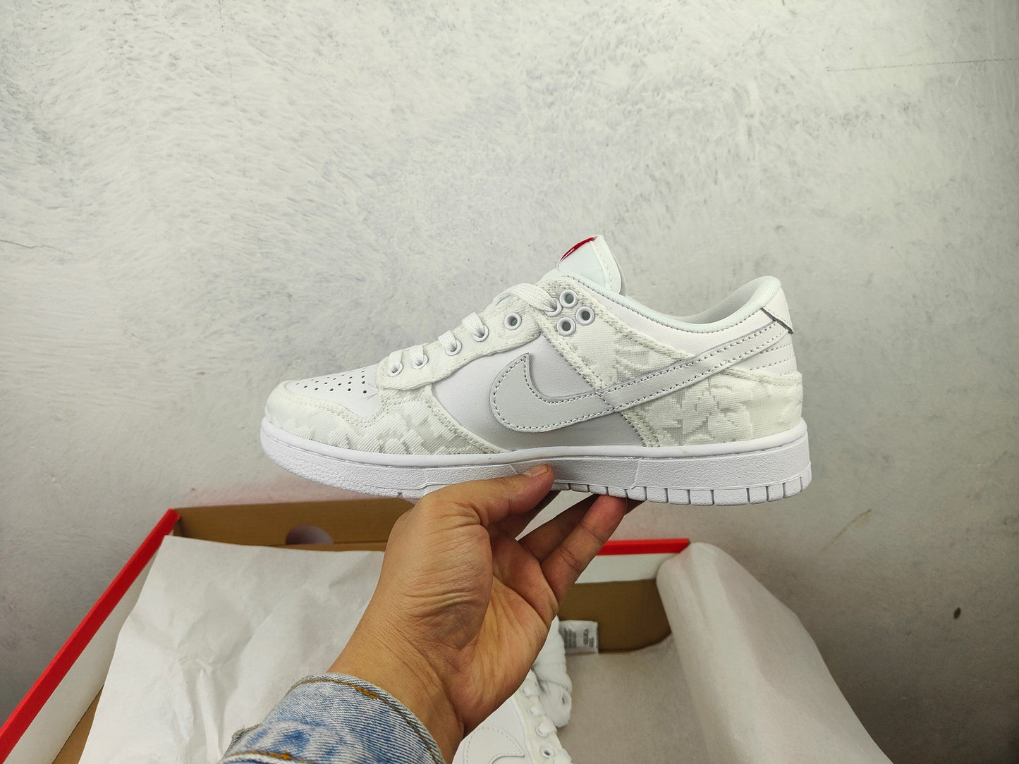 NIKE DUNK LOW WHITE BLANC