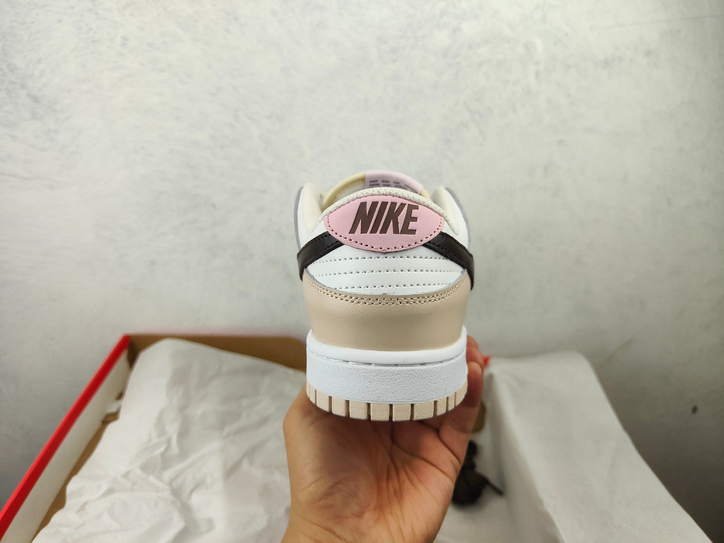 NIKE DUNK LOW BLACK BEIGE NOIR