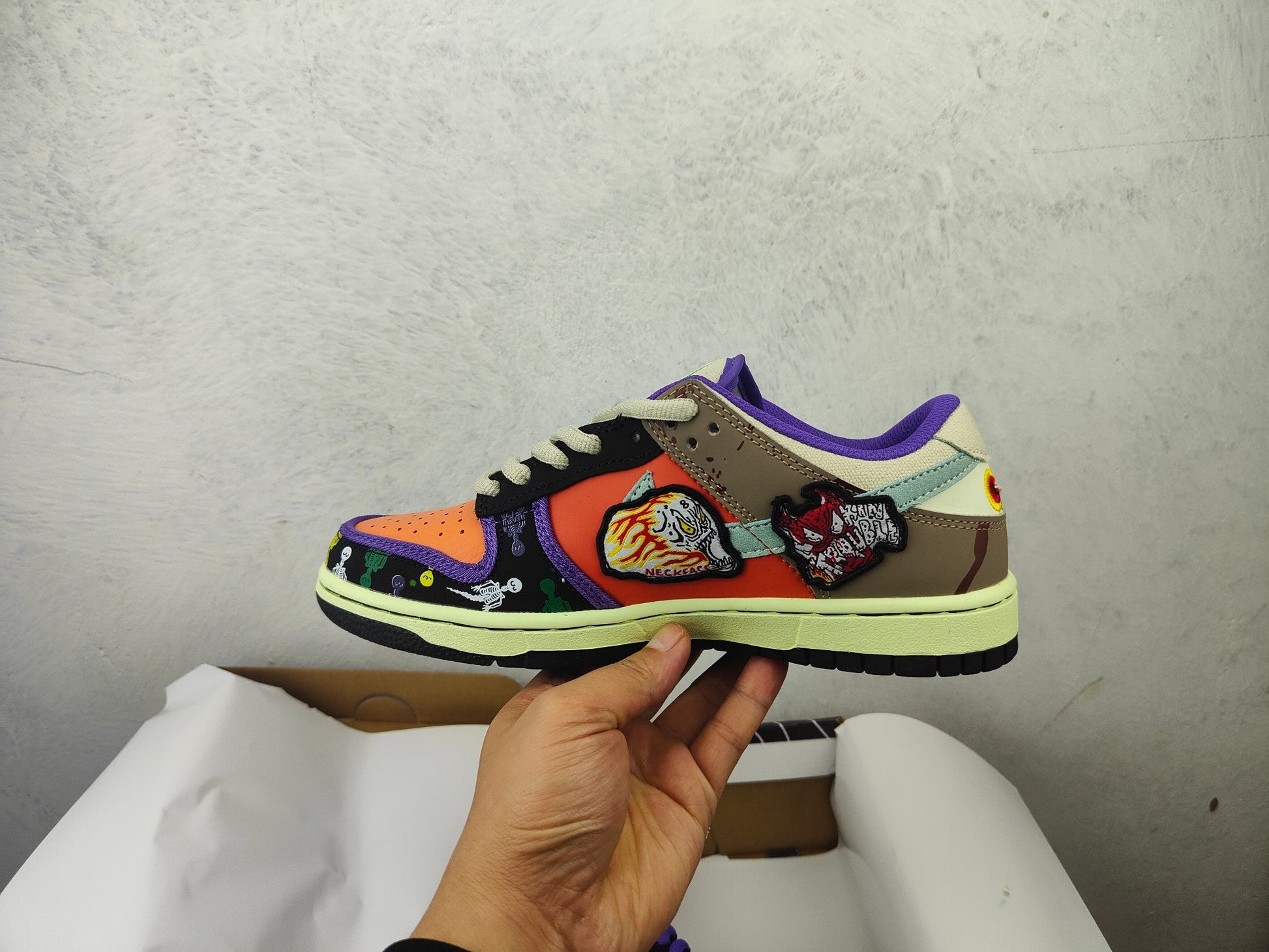 NIKE DUNK LOW HALLOWEEN CUSTOM