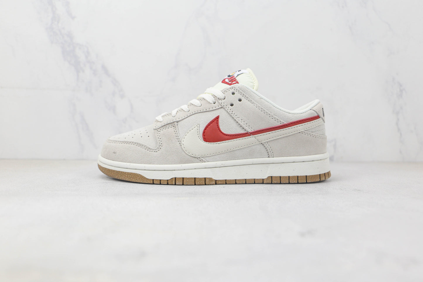 NIKE DUNK LOW WHITE RED BLANCHE ROUGE