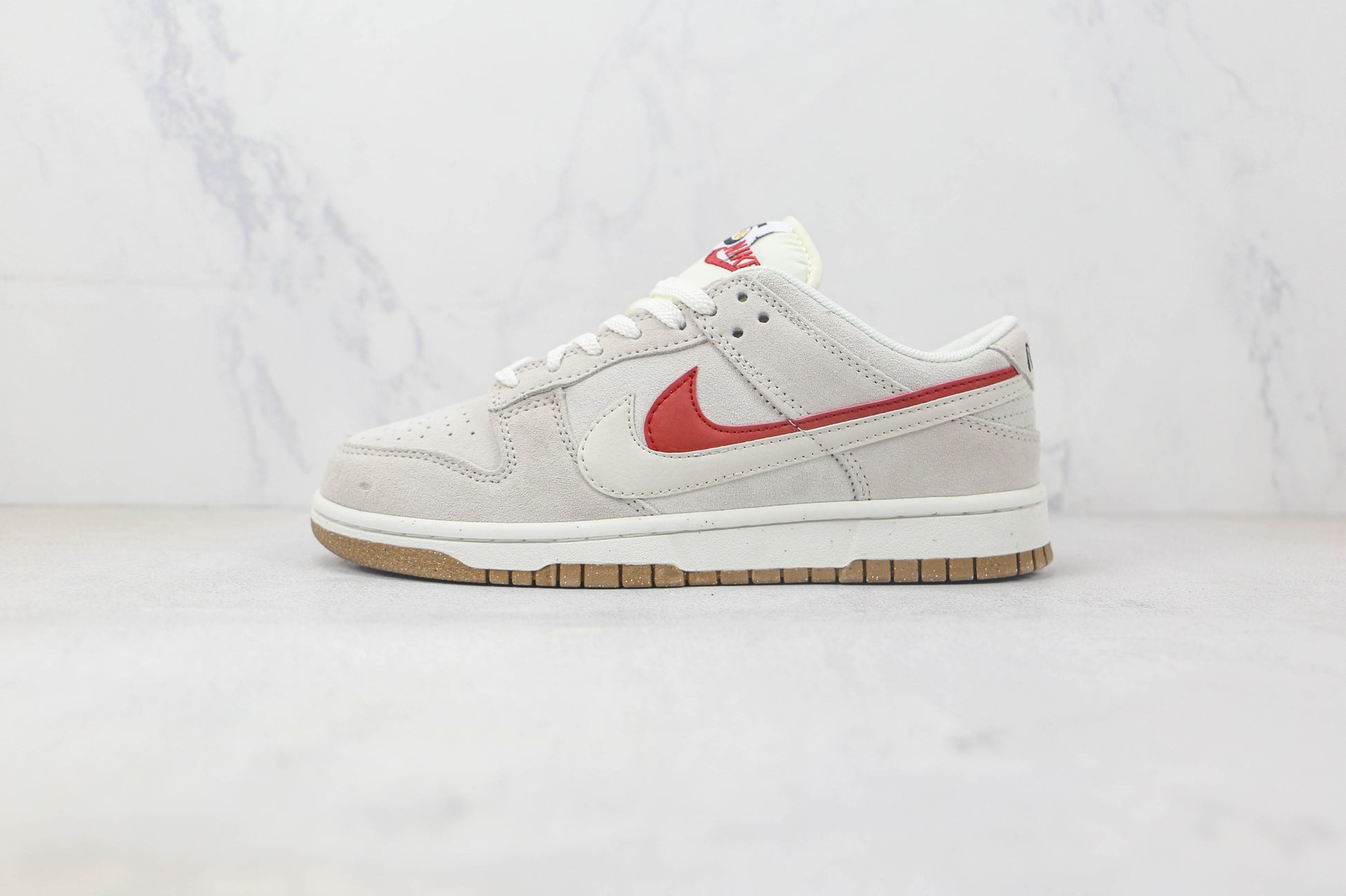 NIKE DUNK LOW WHITE RED BLANCHE ROUGE