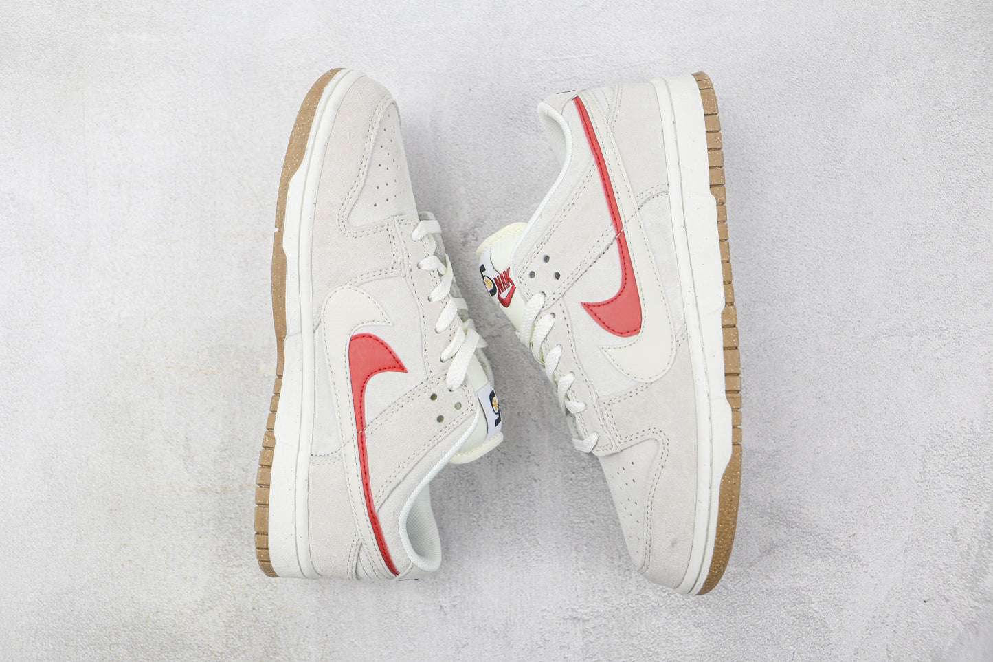 NIKE DUNK LOW WHITE RED BLANCHE ROUGE