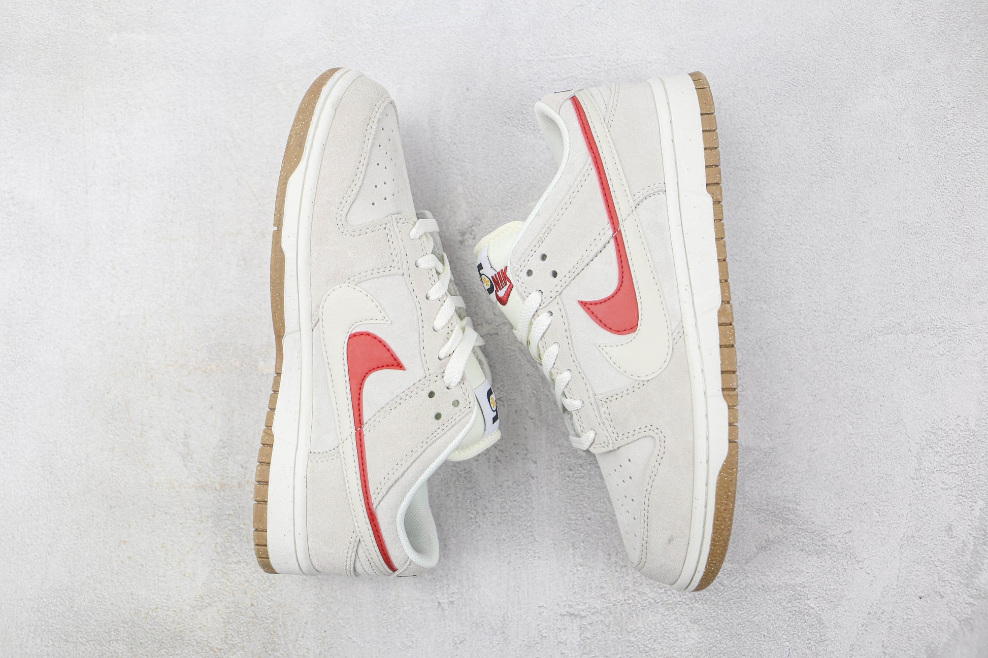NIKE DUNK LOW WHITE RED BLANCHE ROUGE