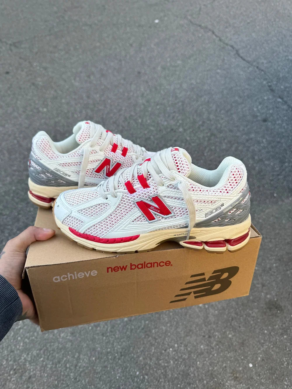 NEW BALANCE NB 1906R WHITE RED