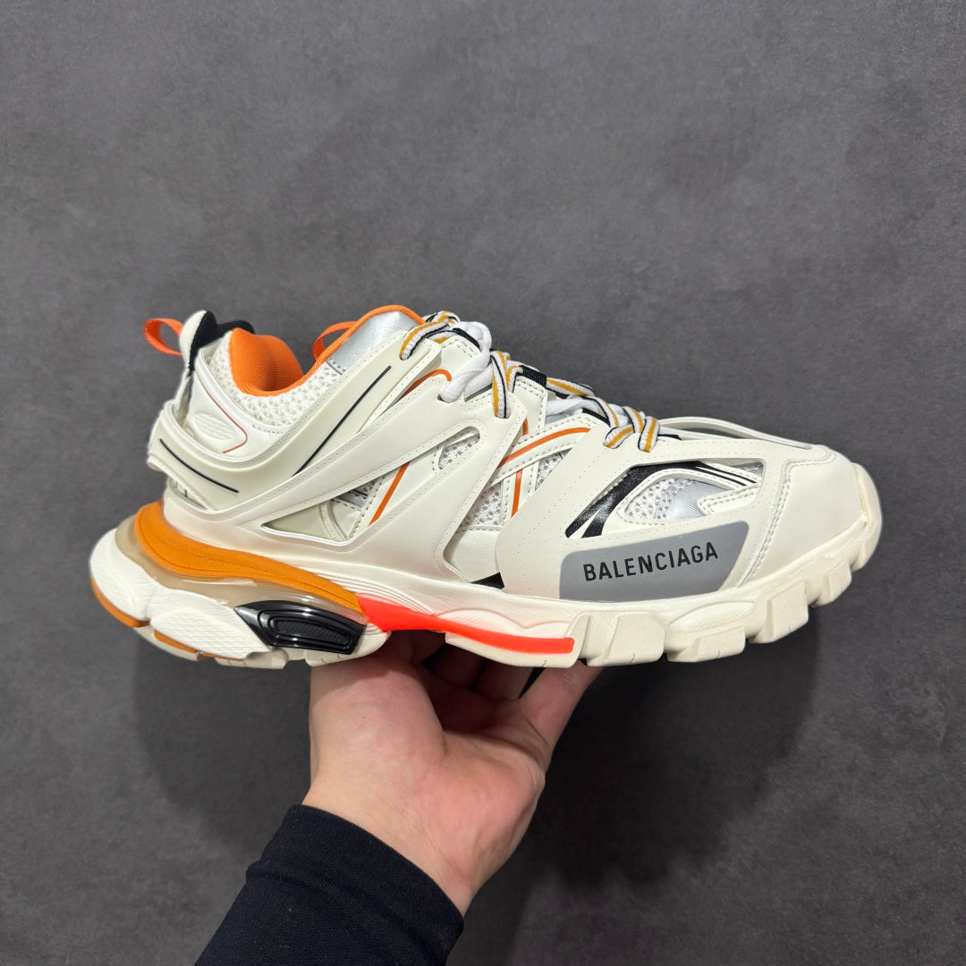 BALENCIAGA TRACK BEIGE & ORANGE