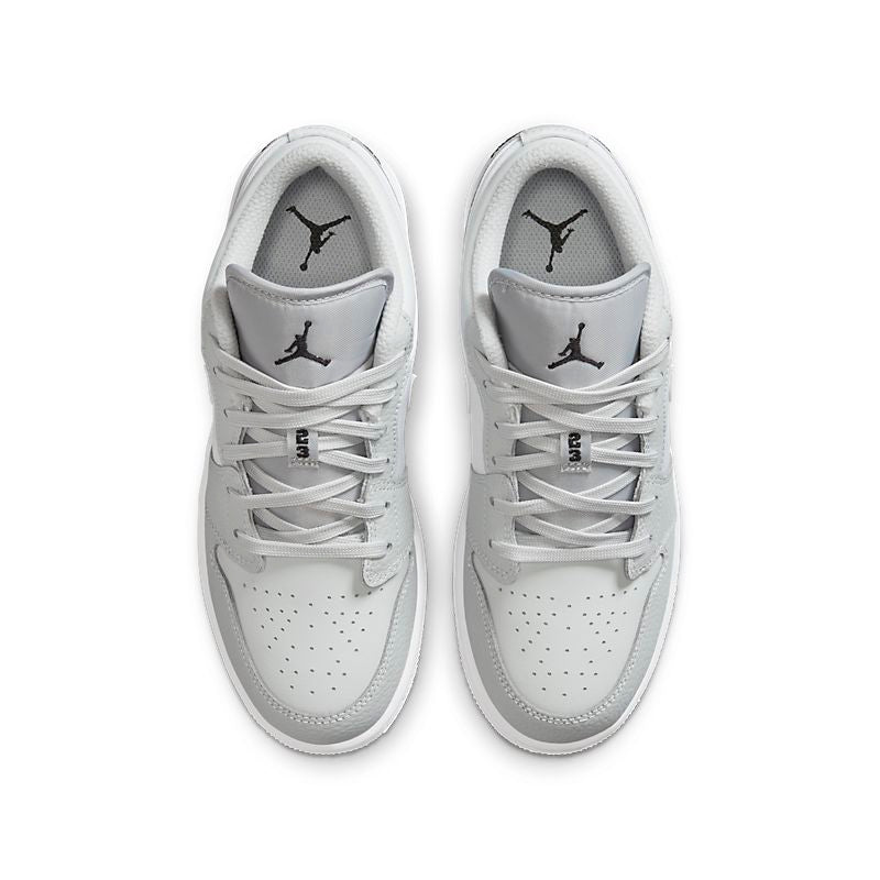 NIKE JORDAN LOW WHITE GREY BLANC GRIS
