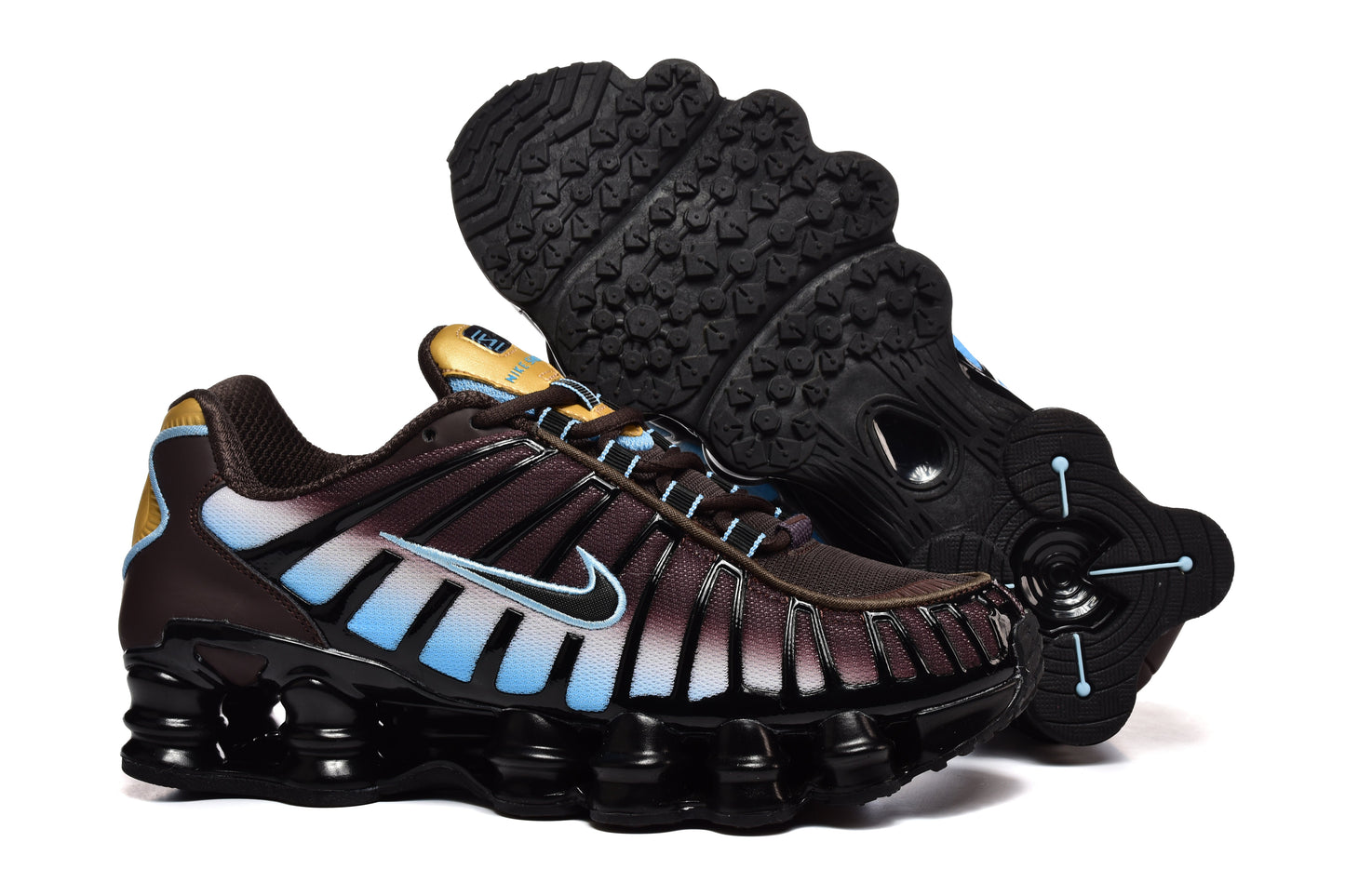 NIKE SHOX TL NOIR & BLEU