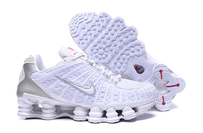 NIKE SHOX TL BLANCHE & GRISE