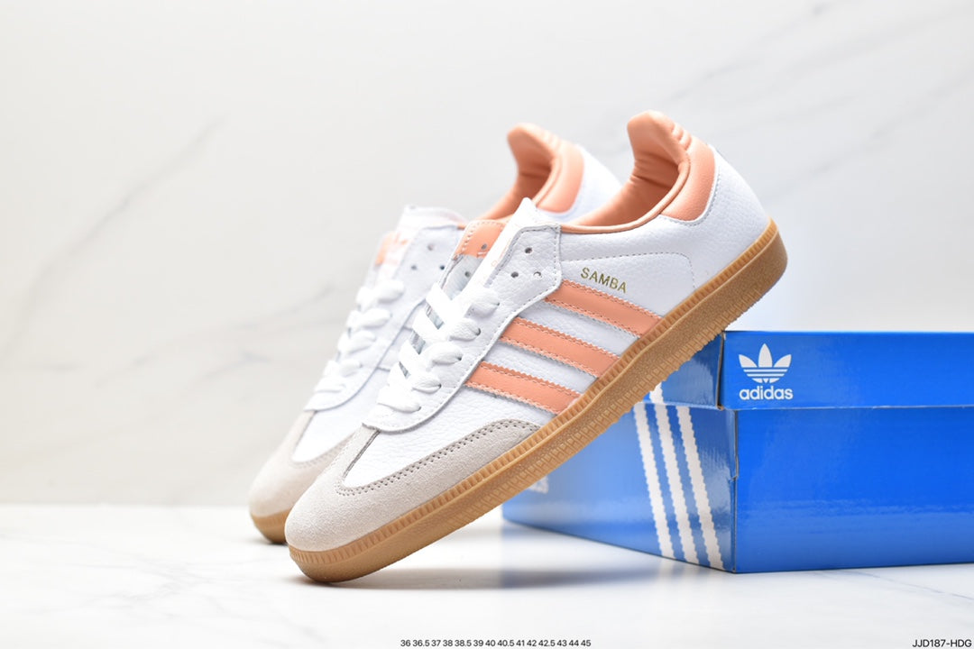ADIDAS SAMBA OG ADIDAS ORIGINALS BLANC ROSE