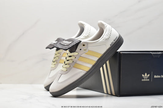 ADIDAS GAZELLE BLANC & JAUNE