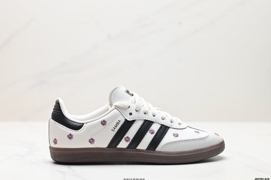 ADIDAS SAMBA OG ADIDAS ORIGINALS FLOWER BLANC