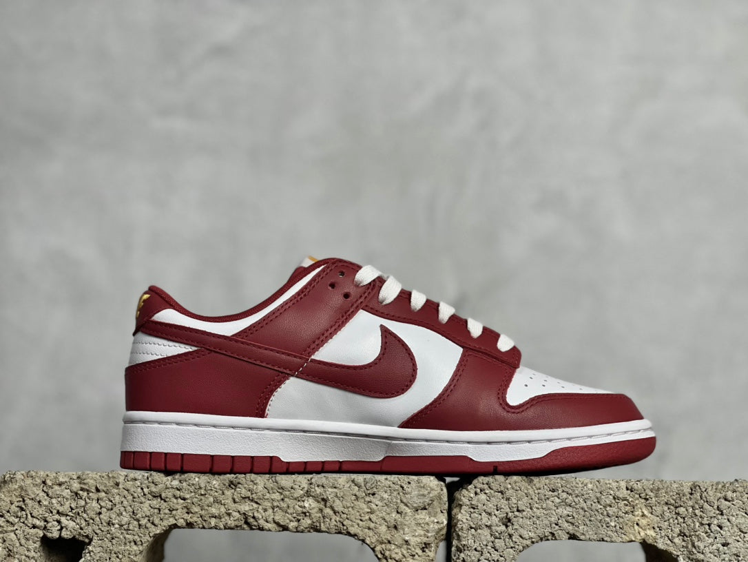 NIKE DUNK LOW WHITE RED