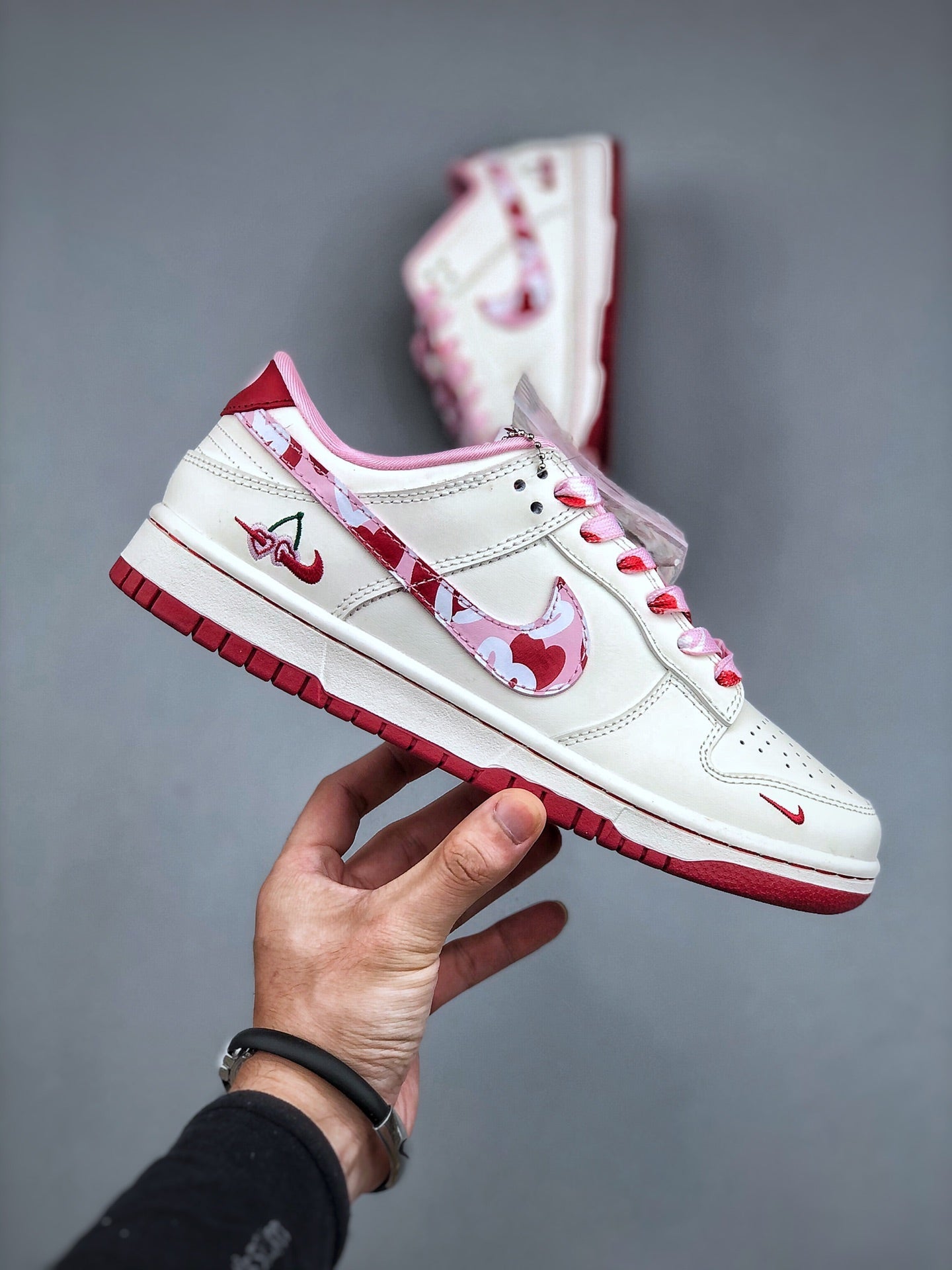 NIKE DUNK LOW BEIGE PINK