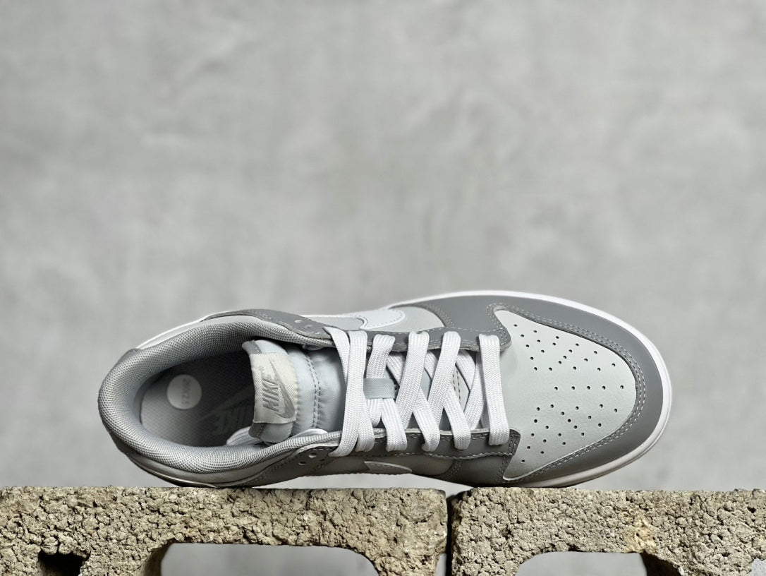 NIKE DUNK LOW WHITE GREY BLUE