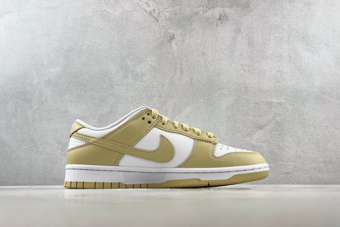 NIKE DUNK LOW WHITE GOLD