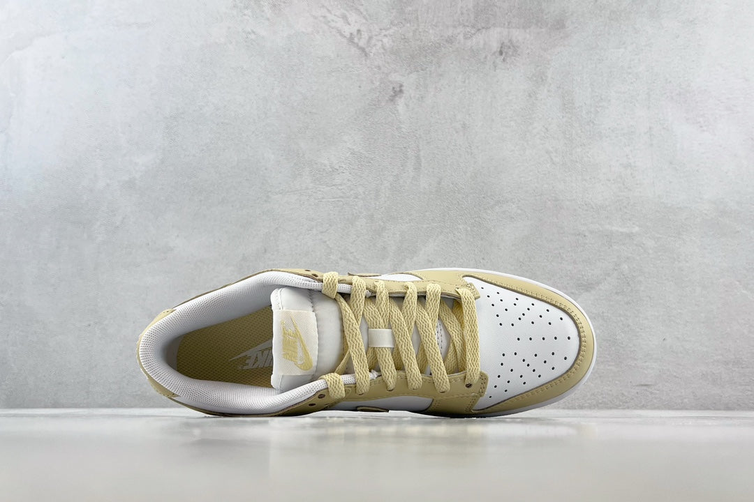 NIKE DUNK LOW WHITE GOLD