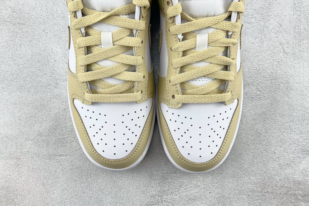 NIKE DUNK LOW WHITE GOLD
