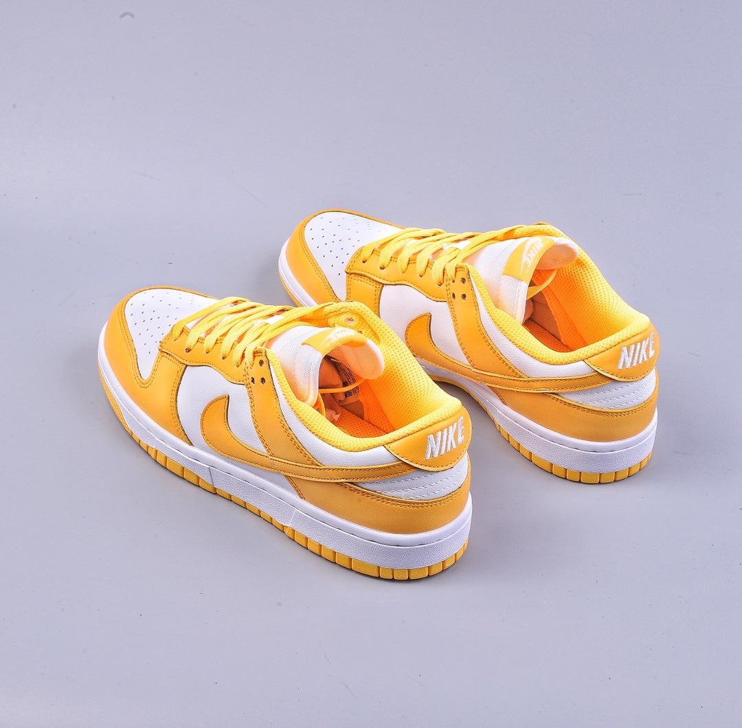 NIKE DUNK LOW WHITE YELLOW